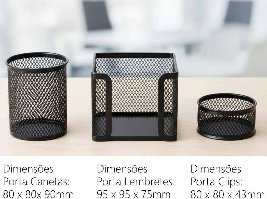ORGANIZADOR DE MESA ARAMADO 3P�S